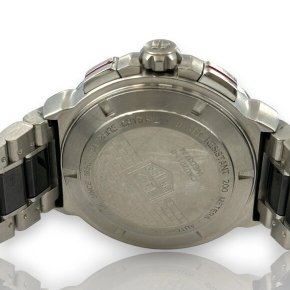 Tag Heuer Formula 1 Calibre 16 CAU2011-0 44mm Stainless Steel Chrono Watch - Picture 7 of 8